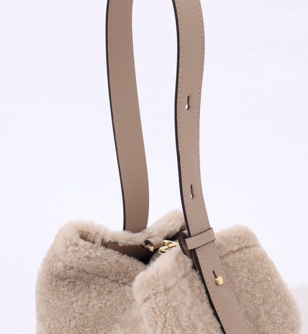 NOLLEY'S「【LORISTELLA/ロリステッラ】別注キューブワンハンドルムートンバッグ」|ショルダー・メッセンジャー|