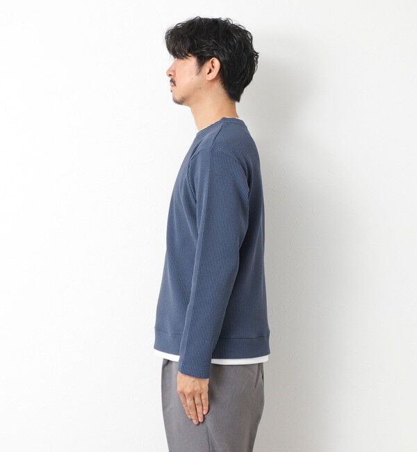 NOLLEY'S goodman「【IRM】《吸水速乾/UVカット》ワッフルダブルカラー LS Tee 25AW」|Tシャツ・カットソー|