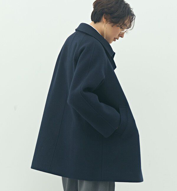 NOLLEY'S sophi「ステンカラー2WAYハーフコート」|ステンカラーコート|