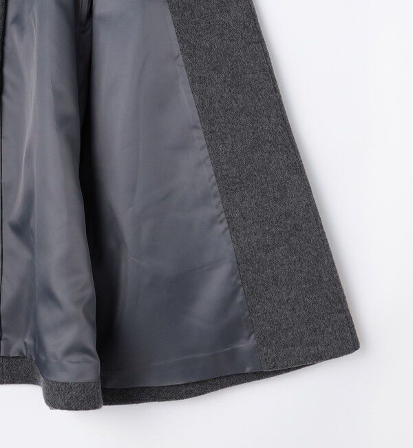 NOLLEY'S sophi「ステンカラー2WAYハーフコート」|ステンカラーコート|