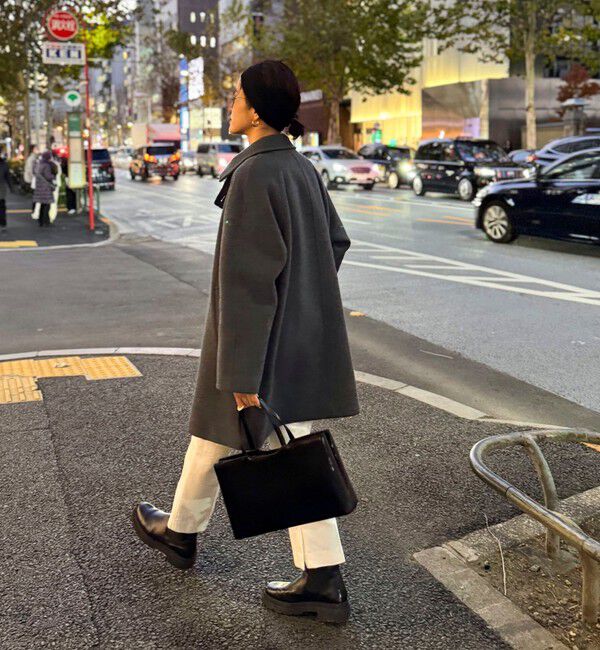 NOLLEY'S sophi「ステンカラー2WAYハーフコート」|ステンカラーコート|