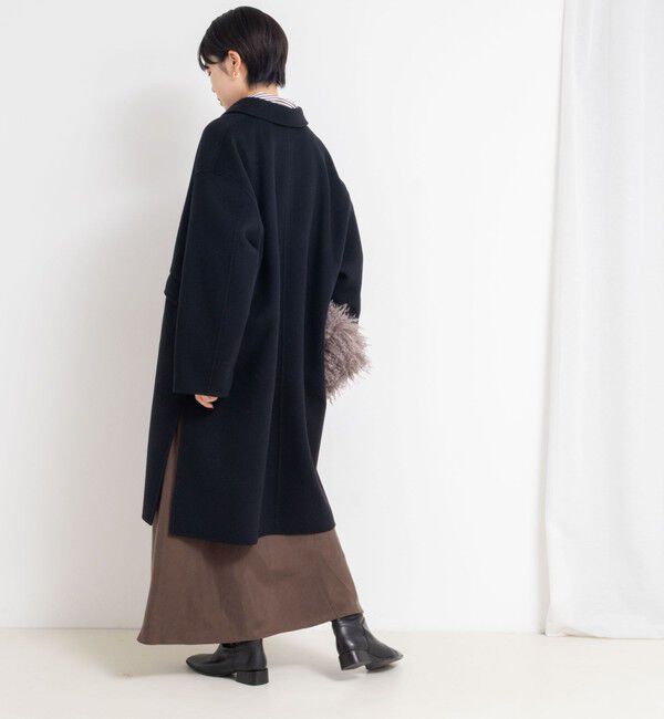 NOLLEY'S sophi「SUPER140リバーステンカラーコート」|ステンカラーコート|