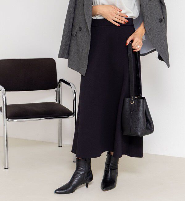 NOLLEY'S sophi「《セットアップ対応》ウォッシャブルダンボールフレアスカート」|フレア|