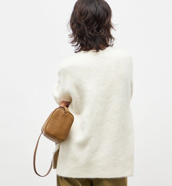 NOLLEY'S sophi「カシミヤ混ヘアリークルーネックプルオーバー」|ニット・セーター|