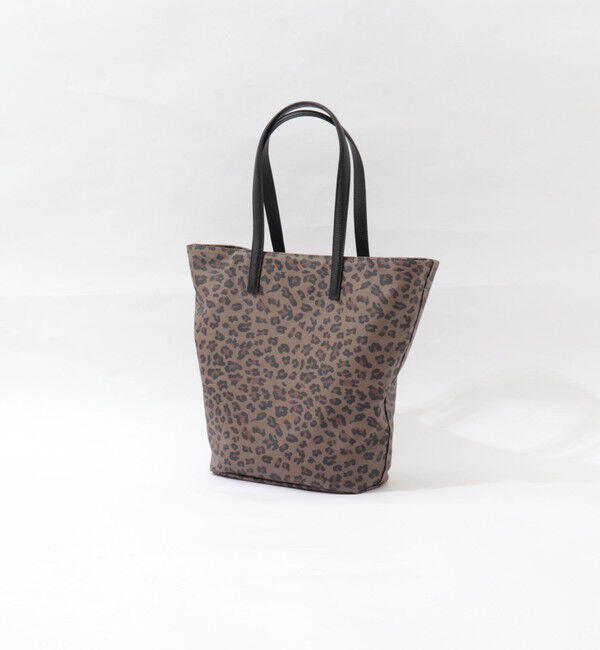 NOLLEY'S「レオパード柄縦長トートバッグ」|ショルダー・メッセンジャー|