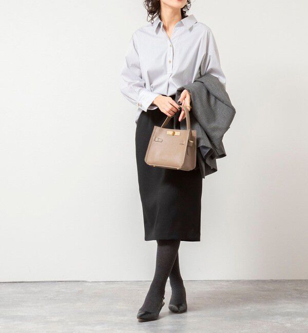 NOLLEY'S sophi「《セットアップ対応》ウォッシャブルウール調タイトスカート」|タイト|