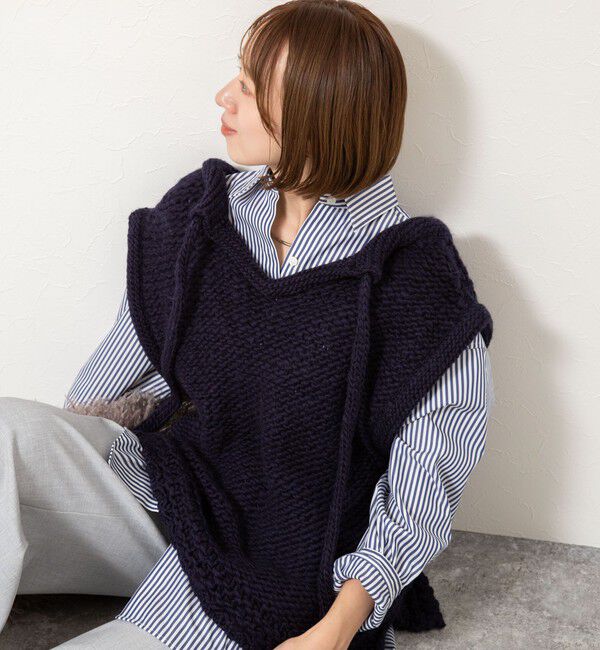 NOLLEY'S「【enrica/エンリカ】ソフトタッチニットトップス」|ベスト・ジレ|