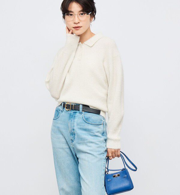 NOLLEY'S sophi「モヘヤポロ衿プルオーバー」|ニット・セーター|