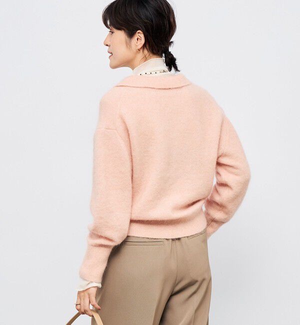 NOLLEY'S sophi「モヘヤポロ衿プルオーバー」|ニット・セーター|