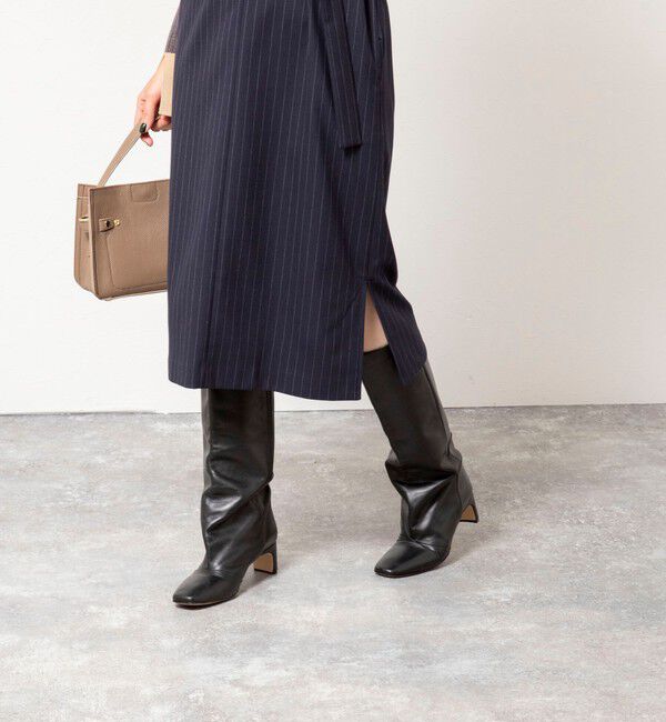 NOLLEY'S sophi「ウォッシャブルベルト付きジャンスカ」|ジャンパースカート|