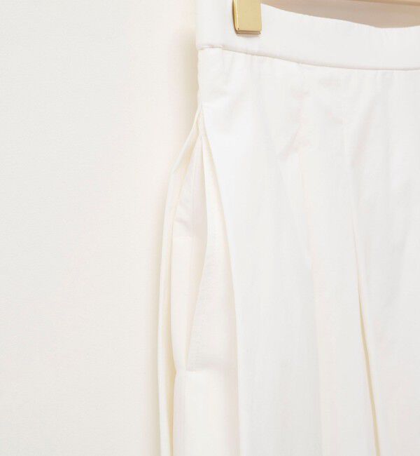 NOLLEY'S sophi「ウォッシャブルタフタタックフレアロングスカート」|スカート|