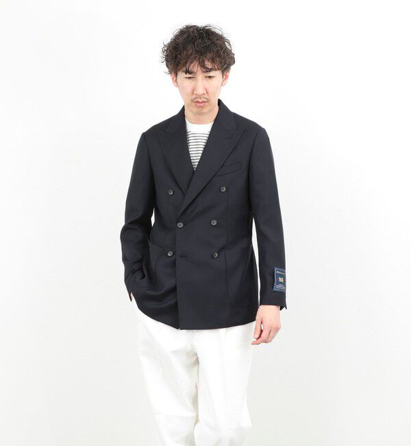 NOLLEY'S goodman「《ビジカジ対応》MARTIN ホップサックダブルJK 26SS」|テーラードジャケット|