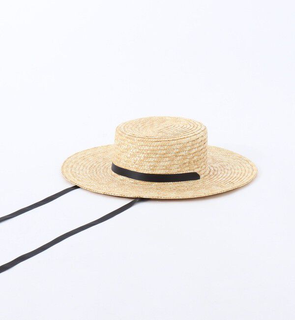 NOLLEY'S「【Benelli Montacone/ベネリ モンタコーネ】カンカン帽リボン付き」|ハット|