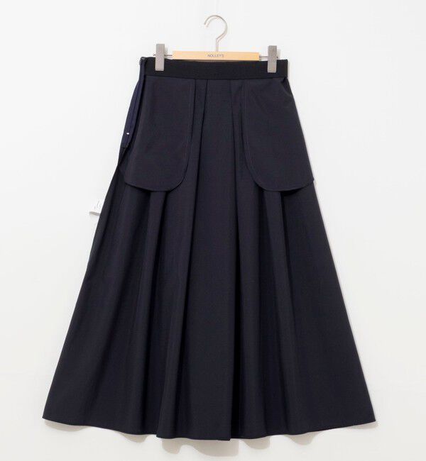 NOLLEY'S「【一部WEB限定色アイテム】ウォッシャブル高機能タックフレアースカート」|フレア|