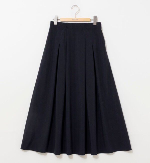 NOLLEY'S「【一部WEB限定色アイテム】ウォッシャブル高機能タックフレアースカート」|フレア|