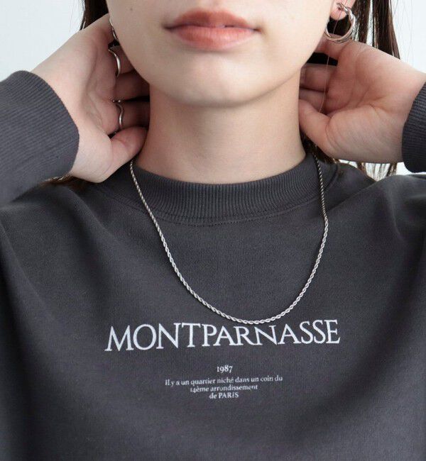 fredy emue「ステンレススクリューチェーンネックレス ロング」|ネックレス|シルバー