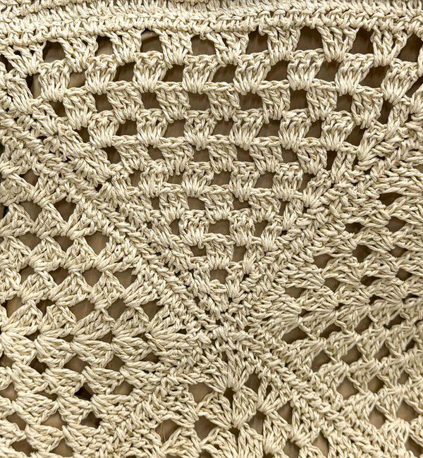 fredy emue「異素材ハンドルペーパートート＆ショルダーバッグ」|かごバッグ|