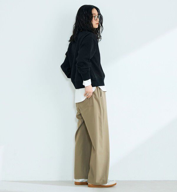 fredy emue「TRイージーセミワイドパンツ」|チノ|