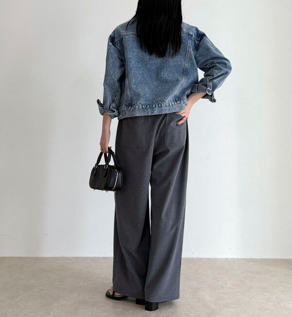 fredy emue「TRイージーセミワイドパンツ」|チノ|
