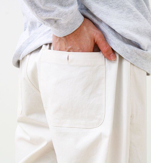 GLOSTER「【色で選べる/ユニセックス対応】GOODNESS イージーパンツ」|チノ|