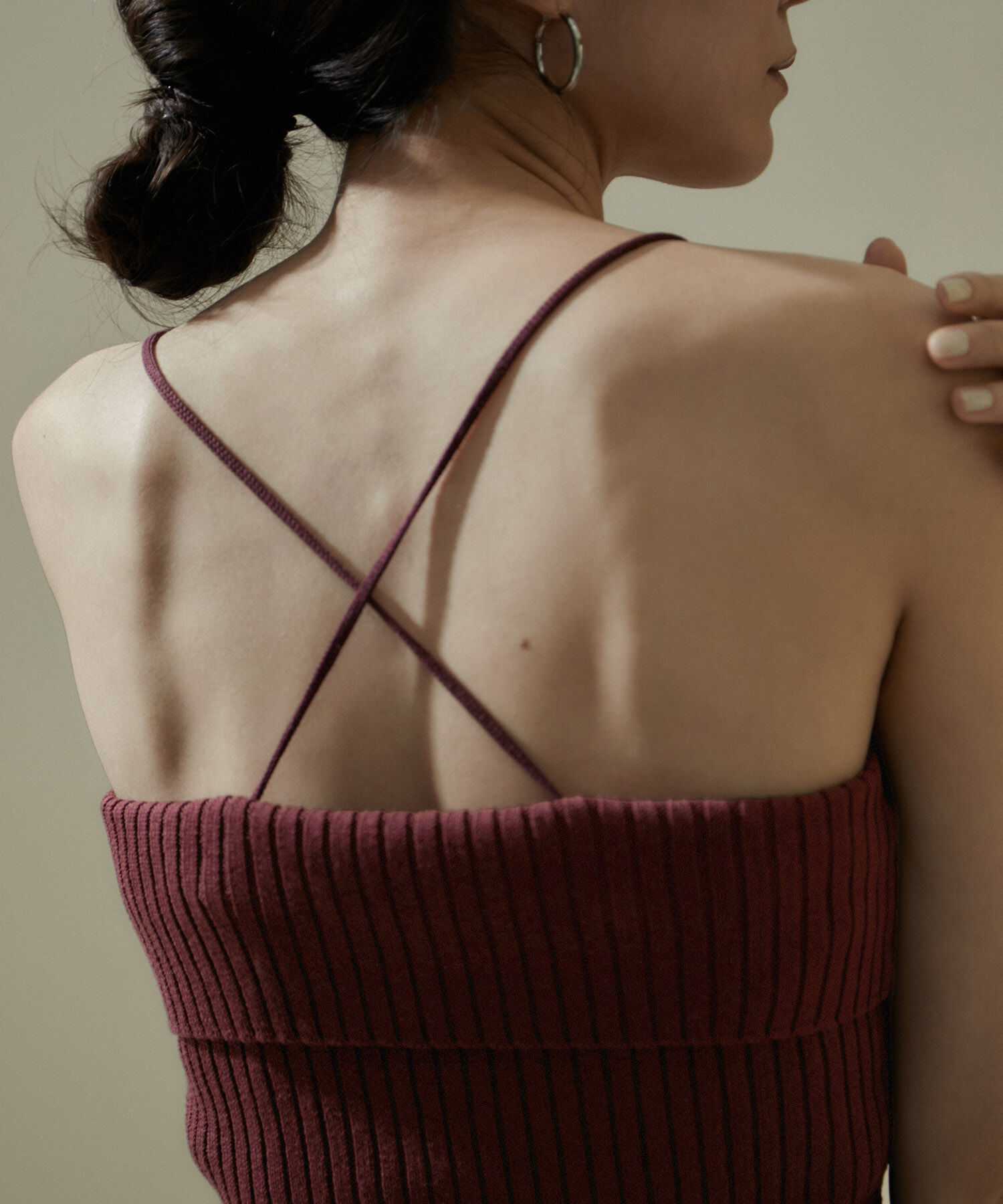 SALON adam et rope'「リブチューブトップ」|チューブトップ|