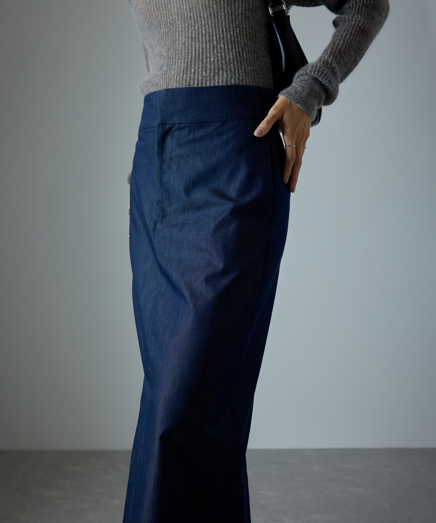 SALON adam et rope'「ハイウエストナロースタイルアップスカート」|スカート|