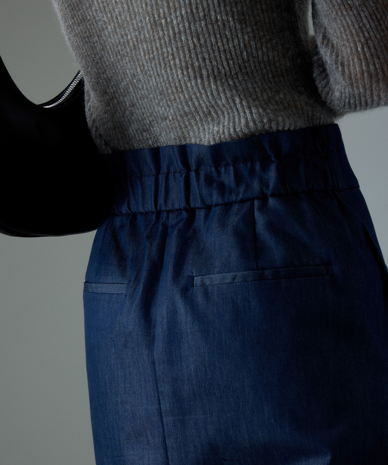 SALON adam et rope'「ハイウエストナロースタイルアップスカート」|スカート|