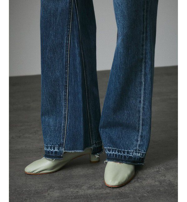 SALON adam et rope'「COTTON USAセミフレアデニム 3」|デニム|