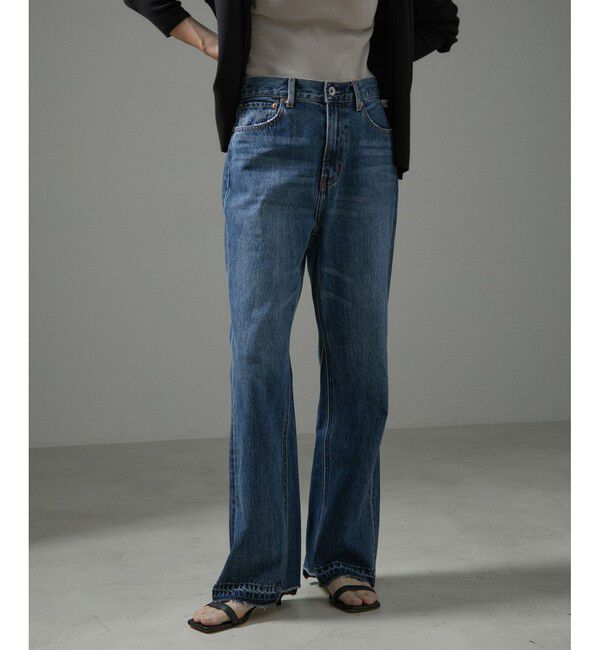 SALON adam et rope'「COTTON USAセミフレアデニム 3」|デニム|