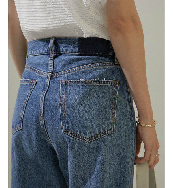 SALON adam et rope'「COTTON USAセミフレアデニム 3」|デニム|