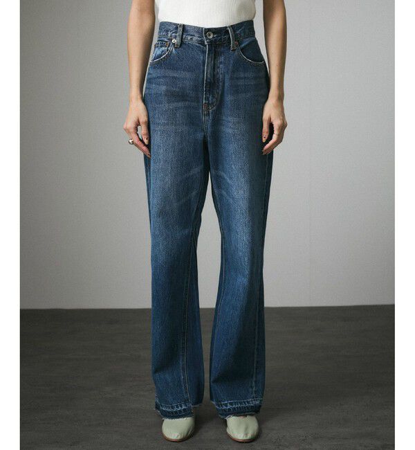 SALON adam et rope'「COTTON USAセミフレアデニム 3」|デニム|