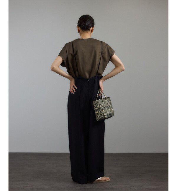 SALON adam et rope'「プリマベールリラックスドルマンスリーブプルオーバー［UVケア・洗濯耐久］」|Tシャツ・カットソー|