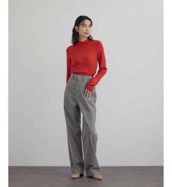 SALON adam et rope'「【W S（ドゥーブル）】ソフトレザーヒールパンプス」|パンプス|