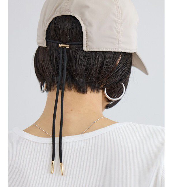 SALON adam et rope'「ストール付き2WAYキャップ / 撥水・UVケア」|キャップ・キャスケット|