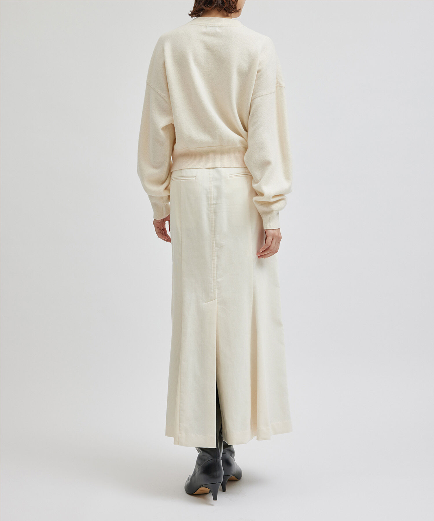 ROPE「コットンコーデュロイニュアンスIラインスカート」|スカート|