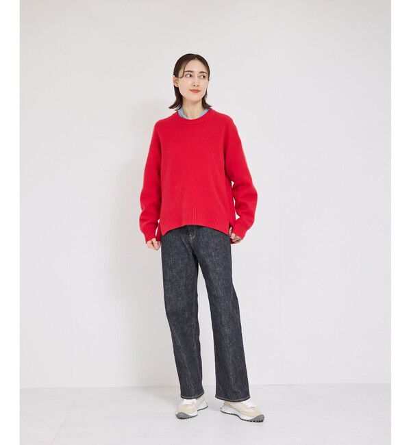 ROPE「ストレッチデニムストレートパンツ」|デニム|