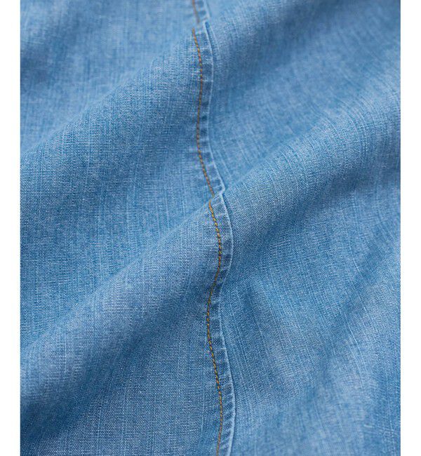 VIS「バルーンスリーブデニムワンピース」|ワンピース|