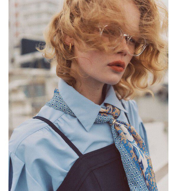 VIS「【POLO BCS】VIS別注フロントボタンツイルワンピース」|ワンピース|