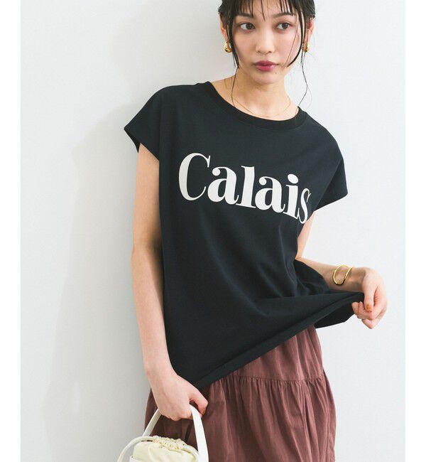 VIS「フレンチスリーブロゴアソートTシャツ」|Tシャツ・カットソー|