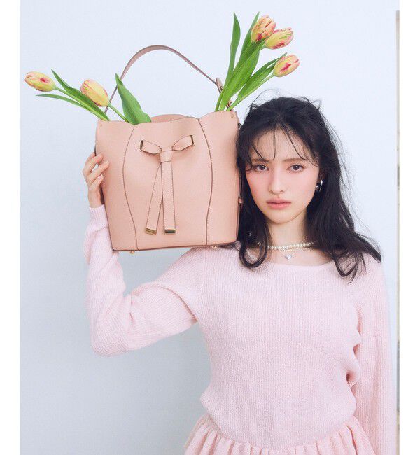 VIS「フラワーカットショルダーバッグ/2WAY」|ショルダー・メッセンジャー|