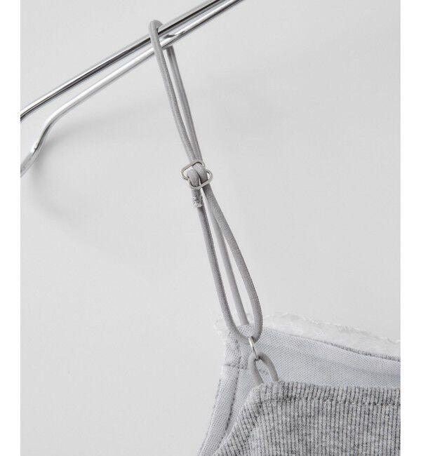 VIS「カップ付きレーステレコキャミソール」|キャミソール|