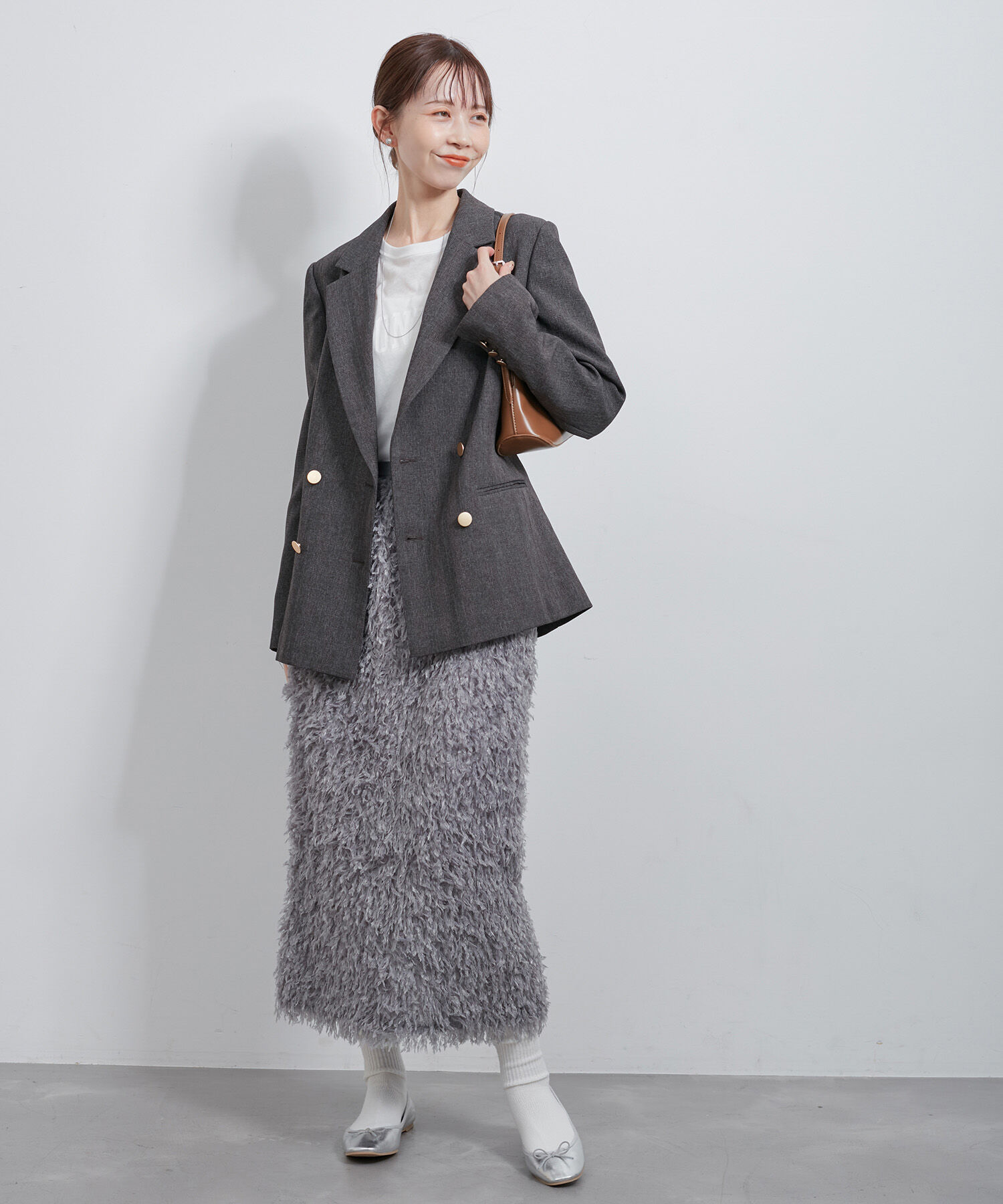 Rope&rsquo;Picnic「テープヤーンアイラインスカート」|スカート|