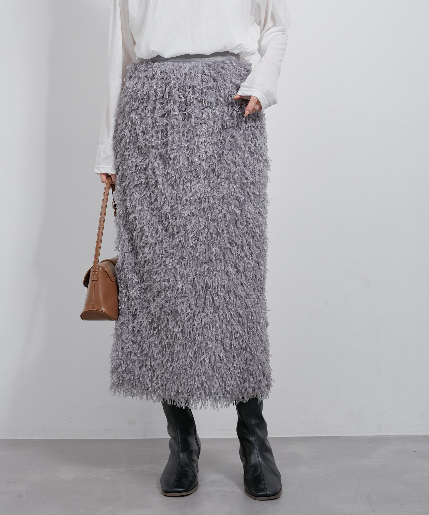 Rope&rsquo;Picnic「テープヤーンアイラインスカート」|スカート|