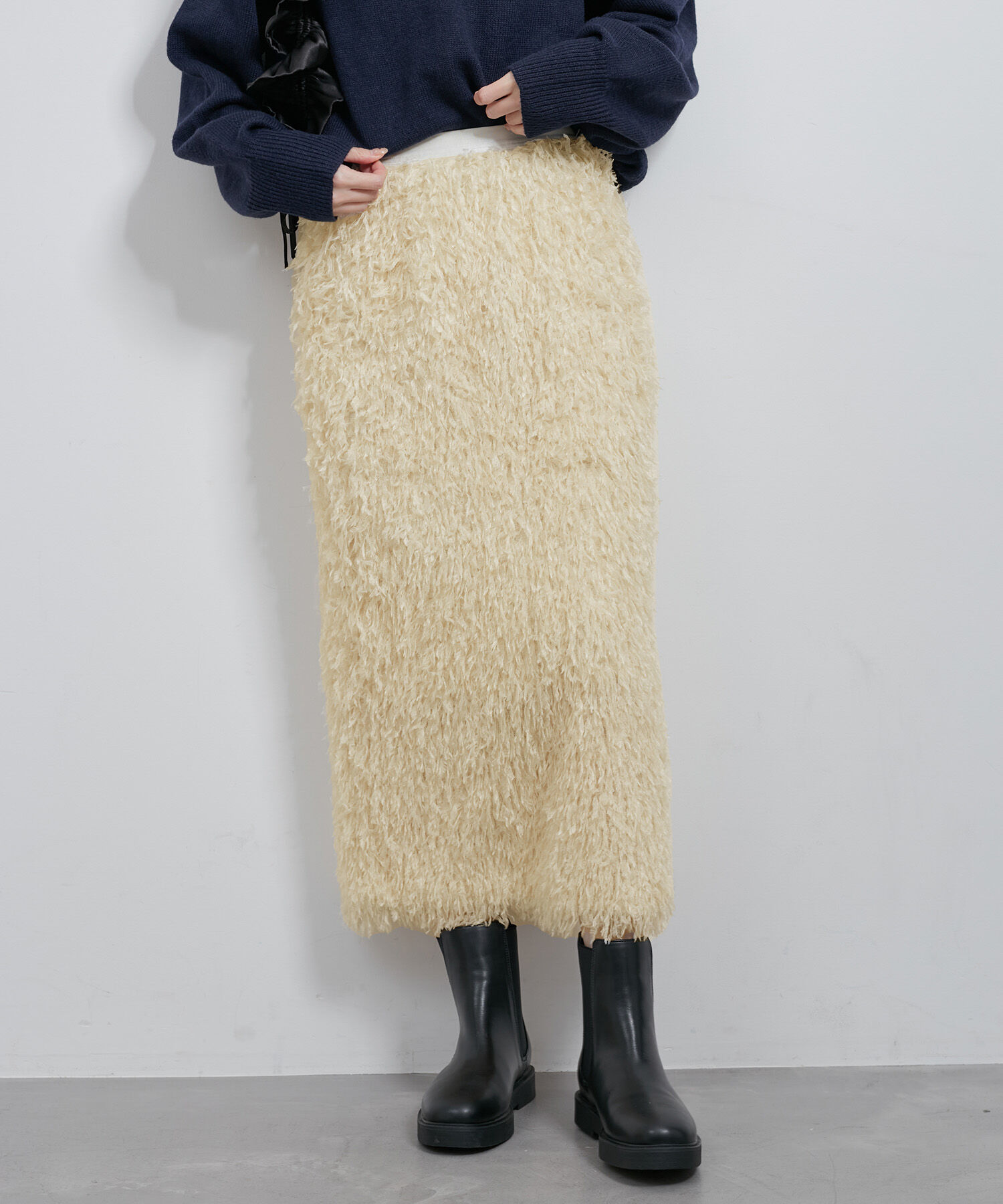 Rope&rsquo;Picnic「テープヤーンアイラインスカート」|スカート|キナリ(16)