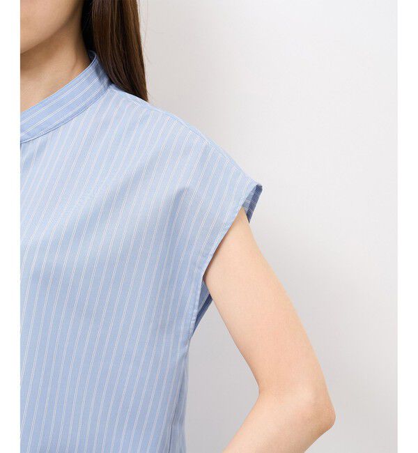 Rope&rsquo;Picnic「【防シワ】リボンフレンチスリーブシャツ」|シャツ・ブラウス|