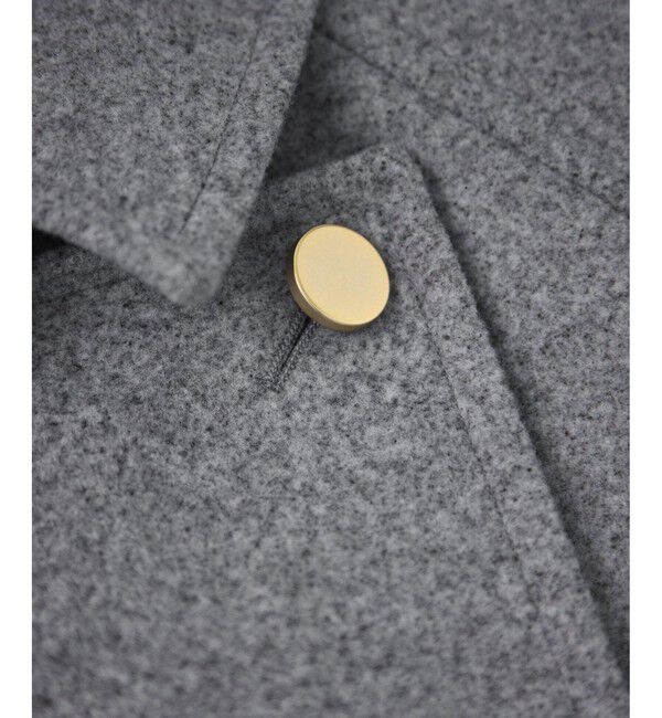 Rope&rsquo;Picnic「ジャージーメルトンシリーズ 金ボタンミドル丈コート/リンクコーデ」|その他|