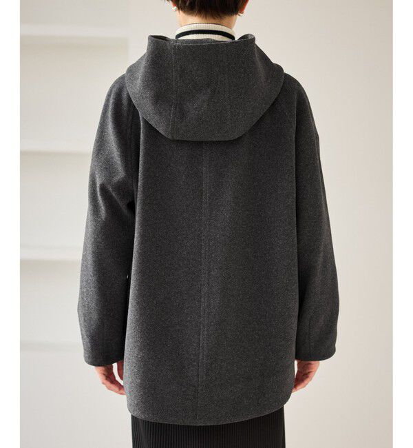 Rope&rsquo;Picnic「【新色追加】ジャージーメルトンシリーズ ジップアップフーデッドコート/無地・チェック/リンクコーデ」|その他|