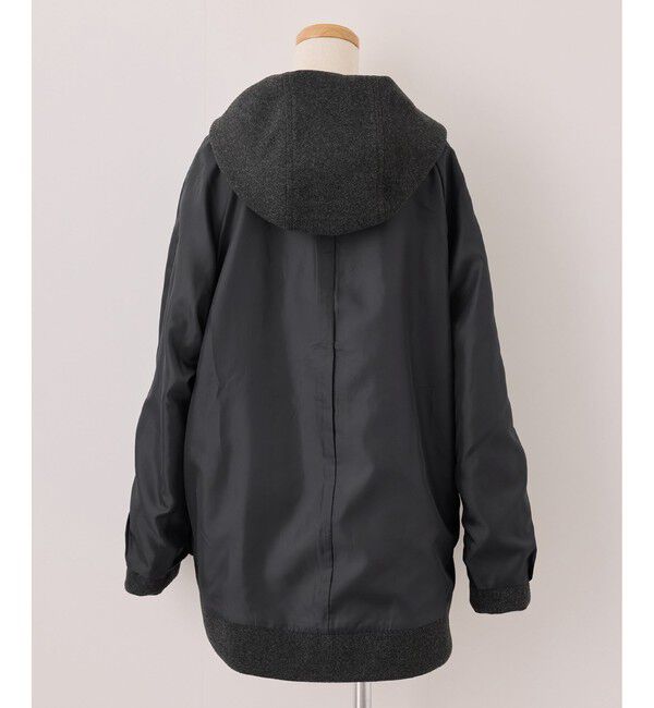 Rope&rsquo;Picnic「【新色追加】ジャージーメルトンシリーズ ジップアップフーデッドコート/無地・チェック/リンクコーデ」|その他|