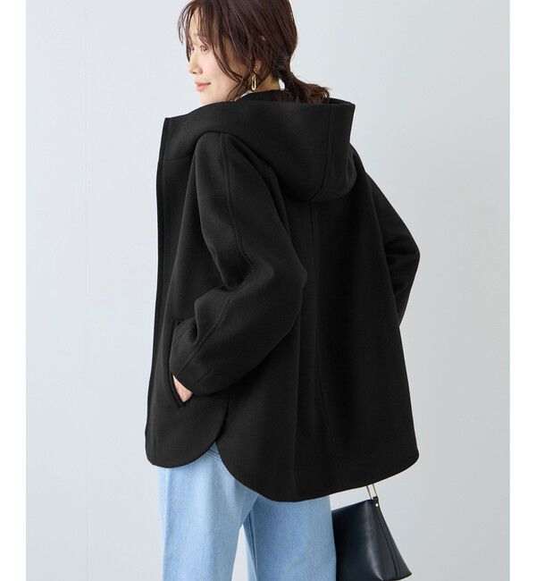 Rope&rsquo;Picnic「【新色追加】ジャージーメルトンシリーズ ジップアップフーデッドコート/無地・チェック/リンクコーデ」|その他|