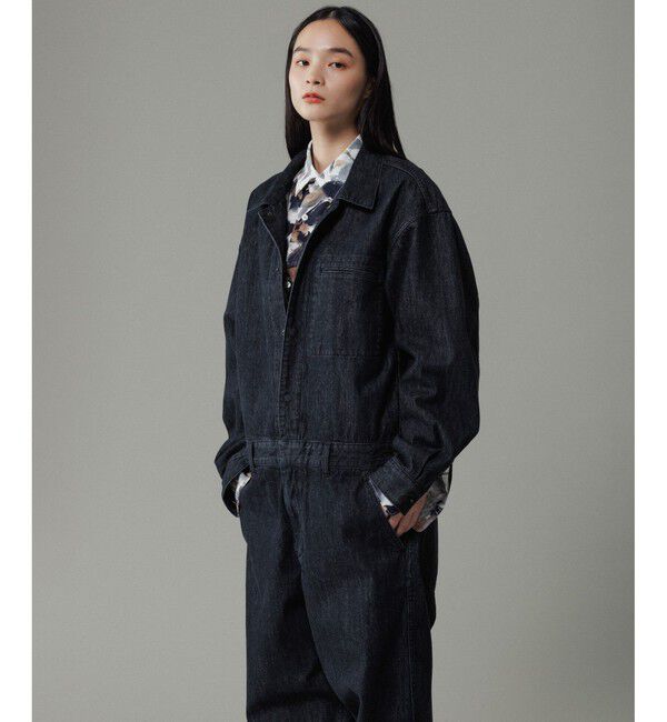 ADAM ET ROPE'「デニム オールインワン / ADAM ET ROPE' JEANS -IS-O-」|オールインワン|